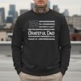 Grateful Dad Father's Day Papa Daddy Best Dad Men Sweatshirt