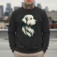 Great Pyrenees Pyr Minimalist Simple Dog Mom Dad Boys Girls Men Sweatshirt
