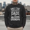 Only The Greatest Dads Get Promoted To Grandpa Shirt Men Men Sweatshirt