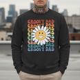 Groovy Dad Matching Outfit Fathers Day Family Retro Vintage Men Sweatshirt Groovy Dad Matching Outfit Fathers Day Family Retro Vintage Men Sweatshirt