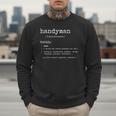 Handyman Definition Tee Dad Handyman Men Sweatshirt