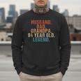 Husband Dad Grandpa 94 Year Old Legend 94th Bday Men Men Sweatshirt Husband Dad Grandpa 94 Year Old Legend 94th Bday Men Men Sweatshirt