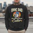 HVAC Dad But Cooler HVAC Technician Father Men Sweatshirt