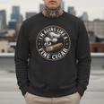 I'm Aging Like a Fine Cigar Retro Dad Father's Day Men Sweatshirt