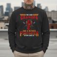 I'm Dad Grandpa Retired Firefighter Nothing Scares Me Men Sweatshirt