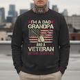 I'm a Dad Grandpa And a Veteran Nothing Scares Me Men Sweatshirt