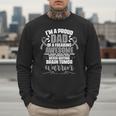 I'm A Proud Dad Brain Tumor Warrior Brain Tumor Survivor Men Sweatshirt