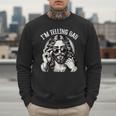 I'm Telling Dad Saying Religious Christian Jesus Meme Men Sweatshirt