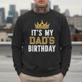 It's My Dad's Birthday Party Family Matching Small Men Sweatshirt