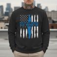 Jesus God Religious Man Of God Husband Dad Protector Men Sweatshirt
