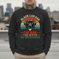 Labrador Retriever Dad Black Lab Dad Men Sweatshirt