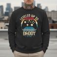I Leveled Up To Daddy Est 2026 Dad Level Unlocked New Dad Men Sweatshirt