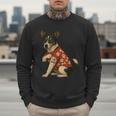 I Love Dad Tattoo Rat Terrier Dad Men Sweatshirt