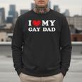 I Love My Gay Dad I Heart My Gay Dad Men Sweatshirt