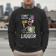 Mardi Gras Skeleton Cant Hold My Carnival Team Dad Men Men Sweatshirt