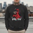 Marvel Super Heroes Pets Deadpool Loves Dogpool Dog Dad Men Sweatshirt