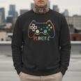 Matching Gamer Tee For Dad Mom & Kids Player 123 Men Sweatshirt