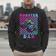 Monster Truck Dad Family Matching Shirt Truck Lovers Men Sweatshirt