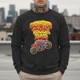 Monster Truck Dad Hot Red Graffiti Style Men Sweatshirt Monster Truck Dad Hot Red Graffiti Style Men Sweatshirt