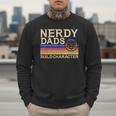 Nerdy Dad RPG Gaming D20 Tabletop Games RPG Gamer Men Sweatshirt