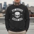 One Badass Bonus Step Dad Birthday Stepdad Men Sweatshirt