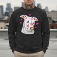 Pitbull Love Pitbull Moms Dads Men Sweatshirt