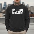 Pomeranian Father Dad The Pom Father Dog Lover Small Men Sweatshirt