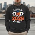 Proud Dad Of A 2026 Senior Basketball Graduation Men Sweatshirt