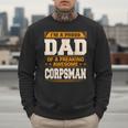 Proud Dad Of Awesome Corpsman Father's Day Men Sweatshirt