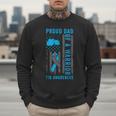 Proud Dad Of A T1D Warrior Type 1 Diabetes Awareness Men Sweatshirt