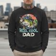 Reel Cool Dad Fishing Vintage Retro Father's Day Men Sweatshirt Reel Cool Dad Fishing Vintage Retro Father's Day Men Sweatshirt
