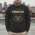 Retirement Grandpa Hunting Deer Elk Retired Hunter Dad Men Sweatshirt Retirement Grandpa Hunting Deer Elk Retired Hunter Dad Men Sweatshirt