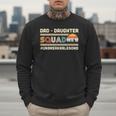 Retro Dad Daughter Squad Unbreakable Bond Father Daughter Men Sweatshirt