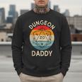 Retro Dungeon Daddy Fathers Day Men Sweatshirt