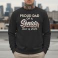 Retro Proud Dad Of a Senior Class Of 2026 Senior Dad 2026 Men Sweatshirt
