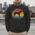 Rhodesian Ridgeback Vintage Retro Dog Mom Dad Men Sweatshirt