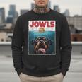 Rottie Rottweiler Jowls Burger Giant Tank Dog Mom Dad Men Sweatshirt