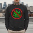 Say No Cannabis Anti-Marijuana Retro Weed Parent Dad Mom Men Sweatshirt Say No Cannabis Anti-Marijuana Retro Weed Parent Dad Mom Men Sweatshirt