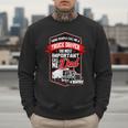 Semi Truck Driver For Truckers And Dads Small Men Sweatshirt