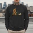 Shih Tzu Bigfoot Dog Walking Mom Dad Kids Men Sweatshirt Shih Tzu Bigfoot Dog Walking Mom Dad Kids Men Sweatshirt