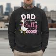 Silly Dad Goose Dad 1st Birthday Family Matching Party Men Sweatshirt
