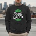 Smoke Daddy Green Egg Pitmaster Dad Tshirt BBQ Grill Men Sweatshirt