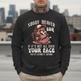 Soggy Beaver Bbq Barbecue Grill Master Humor Dad Men Men Sweatshirt