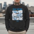 Sonic The Hedgehog Father's Day Dad Qualities Distressed Men Sweatshirt