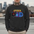 Spider Dad Shirt Birthday Fathers Day Halloween Costumes Pjs Men Sweatshirt