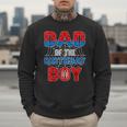Spider Web Birthday Party Dad Of The Birthday Boy Men Sweatshirt