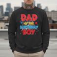 Spider Web Family Matching Dad Of The Birthday Boy Men Sweatshirt