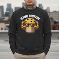 Stud Muffin Muffin Lover Dad Boyfriend Men Boys Men Sweatshirt