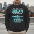 Swimming Parent Swimmer Mom Dad My Favorite Swim Meet Men Sweatshirt