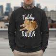 Tabby Daddy Cat Lover Saying Graphic Men Sweatshirt
